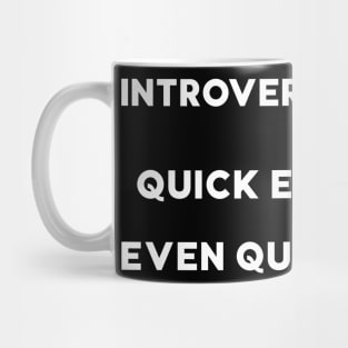 funny introvert Mug